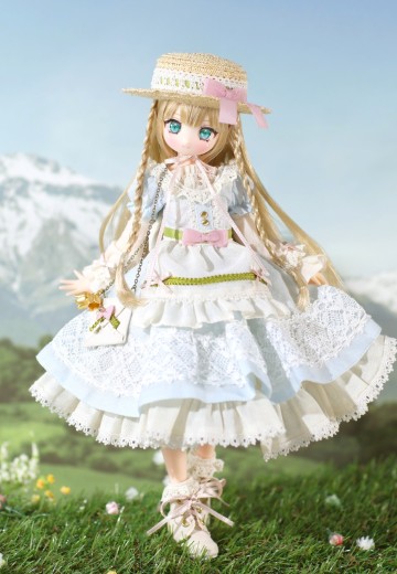 POD053-MLB 艾莉丝收集 小型 米拉/信与花 蓝色粉蝶花