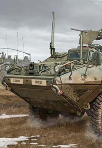 编号：00395 1/35 装甲车辆系列 美军 M1127 “斯崔克”侦察车（RV）