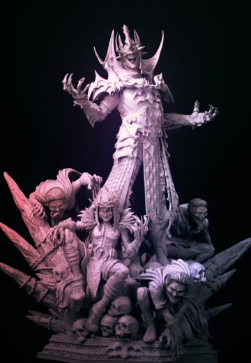 黑暗之夜：金属（漫画） 王之狂笑之蝠