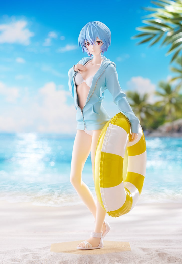 POP UP PARADE 新世纪福音战士新剧场版  BEACH QUEENS 绫波零 L尺寸 | Hpoi手办维基