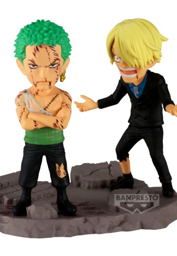 航海王 WCF名场面-罗罗诺亚·佐罗与山智-“什么事...也没有！！！”