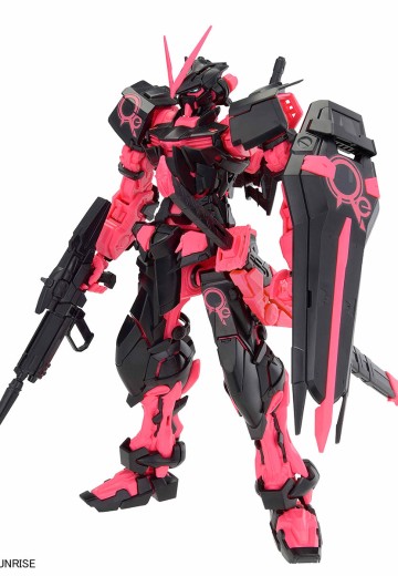 MG 1/100 高达基地限定 异端高达红色机 [环保配色-荧光粉］