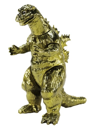 CCP中型系列【第13弹】哥斯拉(1954)电镀金版本 | Hpoi手办维基