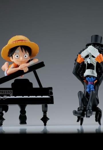 航海王 WCF名场面-蒙奇·D·路飞与布鲁克-“是吗......他很好......”