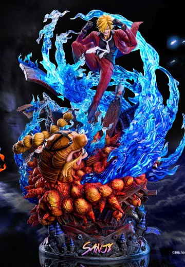 航海王 魔神风脚·山智 收藏级1/6雕像 | Hpoi手办维基