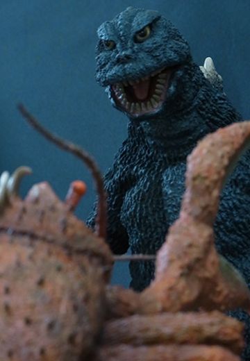 东宝大怪兽系列 南海大决斗套装（哥斯拉1966&伊比拉） 少年Ric限定版 | Hpoi手办维基