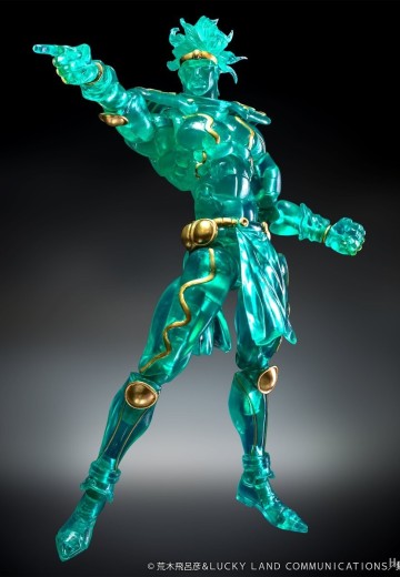 超像可动 JOJO的奇妙冒险 第三部 星辰斗士 白金之星 金色透明版 | Hpoi手办维基