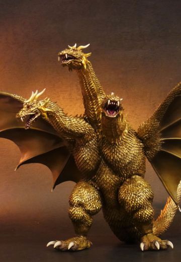 东宝大怪兽系列 哥斯拉・摩斯拉・王者基多拉 大怪兽总攻击 基多拉 2001年版