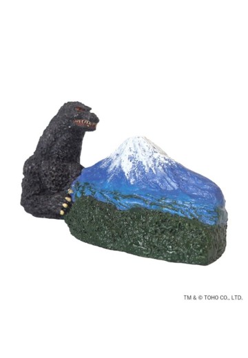 哥斯拉场景磁贴「哥斯拉与富士山」