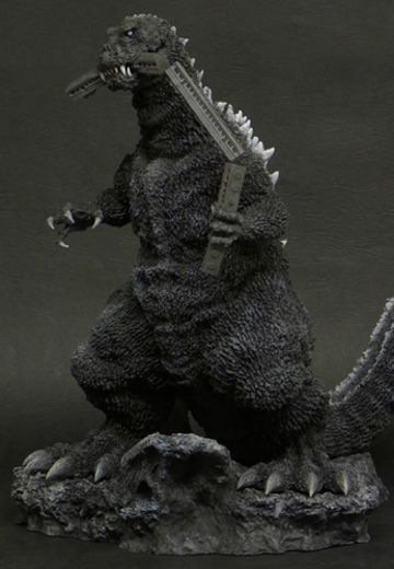 东宝30厘米系列 哥斯拉1954 初代哥斯拉“咬电车版”少年ric限定版