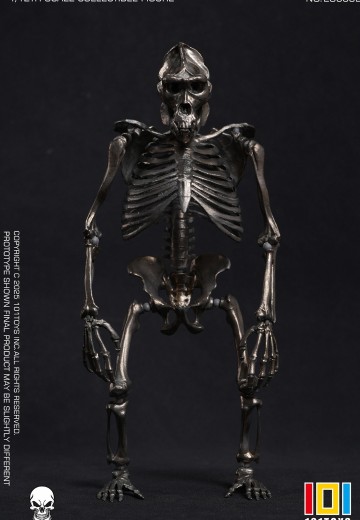 NO.ES003B 掌上精灵系列 猩猩骷髅骨架素体-银色版 | Hpoi手办维基