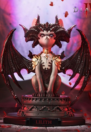 暗黑破坏神 莉莉丝喵 发光收藏手办 | Hpoi手办维基