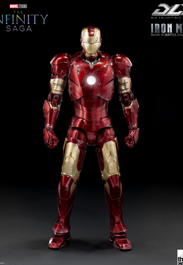 DLX 漫威：无限传奇 钢铁侠 3号装甲（战损版）