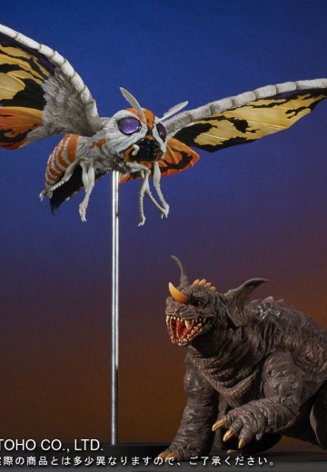 著名造型师系列 摩斯拉(2001)&巴拉贡(2001) | Hpoi手办维基