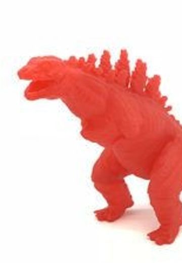 电影怪兽系列 哥斯拉2016（第三形态）透明红版本（活动限定） | Hpoi手办维基