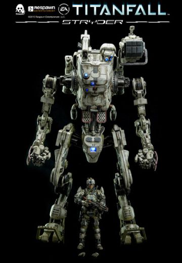 泰坦陨落 巨大外骨装甲泰坦高速型（Stryder） | Hpoi手办维基