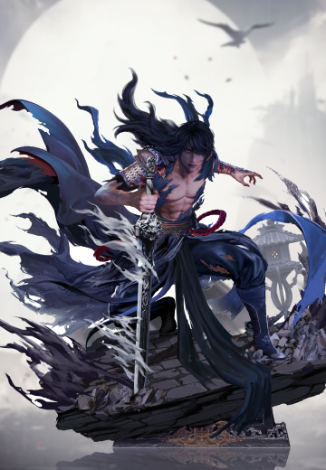 New Style系列《画江湖之不良人》天暗星李星云1/6比例雕像