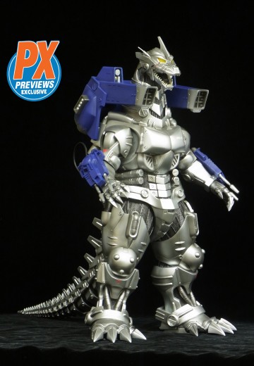 哥斯拉怪兽系列12英寸 SER款 哥斯拉对决机械哥斯拉2002版 PX模型 | Hpoi手办维基