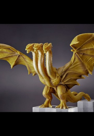 哥斯拉商店限定 电影怪兽系列 王者基多拉2019 重涂装版 | Hpoi手办维基