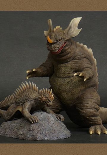 東宝大怪兽系列 总进击补完套装 第二弹（巴拉贡·巴郎） | Hpoi手办维基