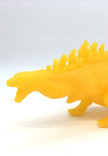 电影怪兽系列 哥斯拉2016（第二形态）透明黄版本（活动限定） | Hpoi手办维基