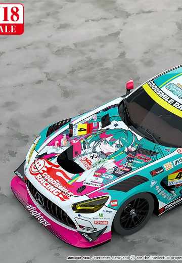 初音未来 GT企划 1/18 GOODSMILE 初音未来 AMG 2025 开幕战 | Hpoi手办维基