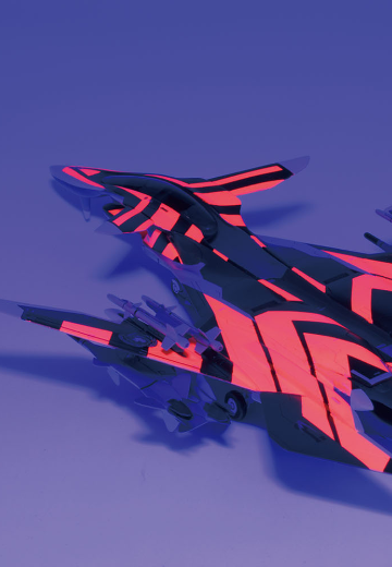 1/72 战斗妖精雪风 MAVE雪风 电子战干扰机规格（附荧光特效水贴）