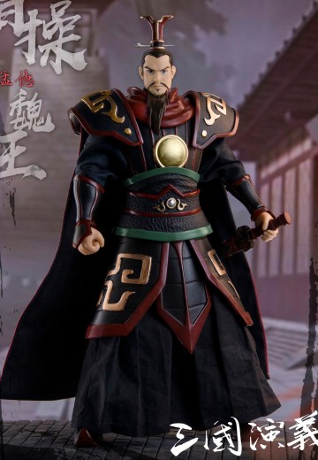 《三国演义》1/12可动穿衣人偶-“三国枭雄-丞相”曹操