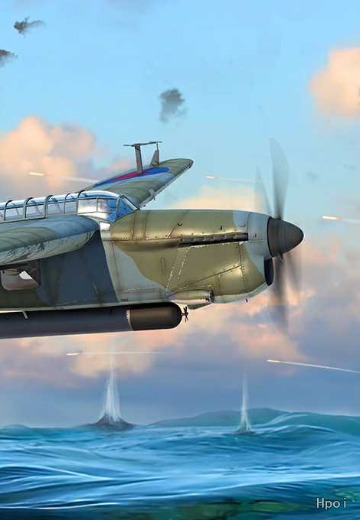 编号：05825 1/48 军用飞机系列 英国梭子鱼舰载机 | Hpoi手办维基
