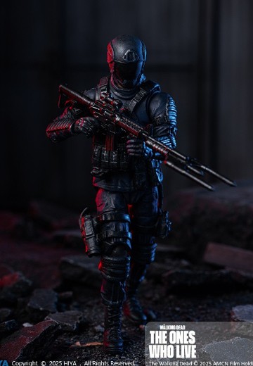 极致迷你系列 行尸走肉：活着的人 公民共和国士兵 可动人偶 | Hpoi手办维基