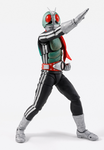 S.H.Figuarts（真骨雕制法） 假面骑士新1号 荣耀昭和骑士版（首发专属底座配套款） | Hpoi手办维基