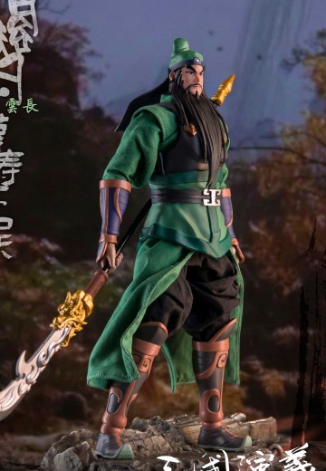 《三国演义》1/12可动穿衣人偶 关帝-汉寿亭侯”关云长-关羽 | Hpoi手办维基