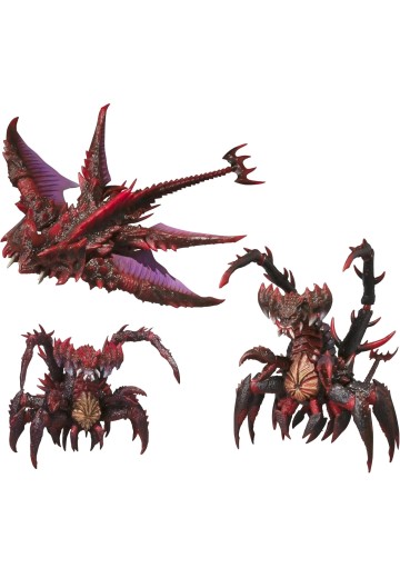 S.H.MonsterArts 哥斯拉大战戴斯特洛伊亚 戴斯特洛伊亚进化套装（1995）