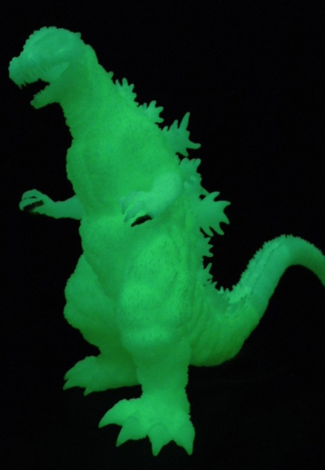 哥斯拉1984软胶套件（蓄光绿版本） | Hpoi手办维基