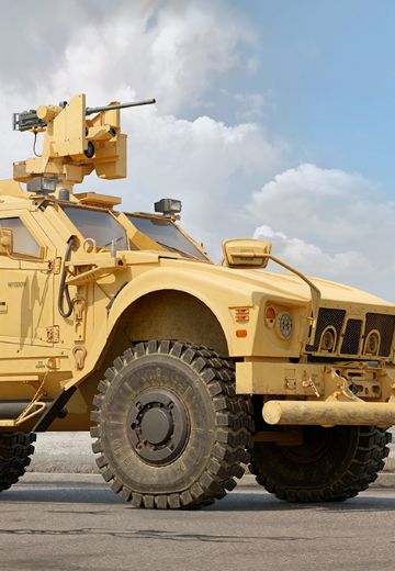 1/35装甲车辆系列 美国M1245A1 M-ATV特种作战装甲车