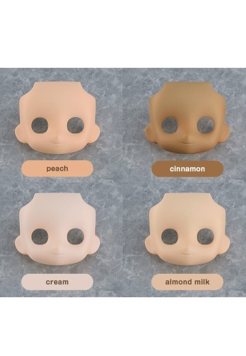 粘土娃 多变脸部零件 Make Up！：Rena 02（蜜桃色/肉桂色/奶油色/杏仁奶色） | Hpoi手办维基