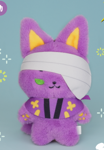 银魂 MINI-MOFU毛绒挂件 高杉晋助 | Hpoi手办维基