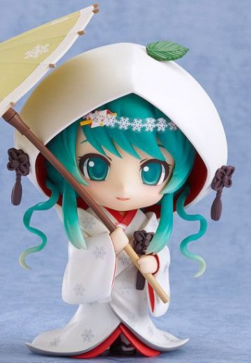 粘土人#303 雪未来 2013 草莓白无垢 | Hpoi手办维基