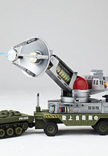 海洋堂 特摄转轮科技 70型微波激射杀兽射线车 哥斯拉对盖刚版本 PARCO 限定商品 | Hpoi手办维基