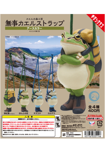 青蛙森林工坊 平安蛙挂件 ～大地色系～ | Hpoi手办维基