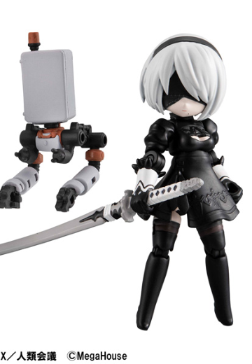 桌面军队 尼尔：自动人形（动画版） ２B | Hpoi手办维基