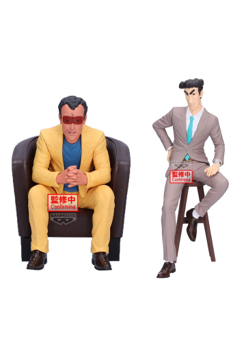 蜡笔小新-咱们爷俩的珍藏人偶！ 园长与野原广志-（待检资料） | Hpoi手办维基