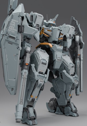 [原创机甲拼装模型系列]重陆12-“石英”