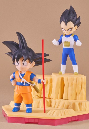 龙珠大魔 塑料模型套件 小小孙悟空与小小贝吉塔 | Hpoi手办维基