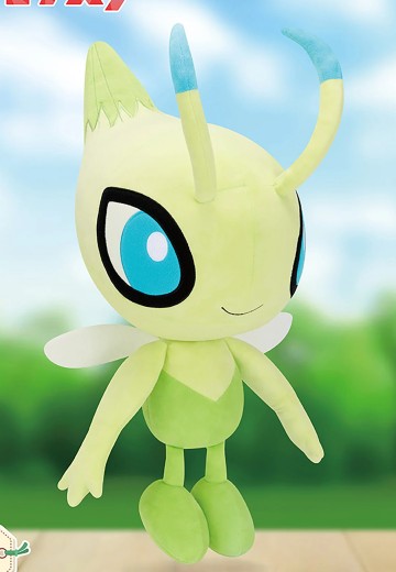 宝可梦 超软毛绒玩偶 颜色精选毛绒玩偶～绿色～ 时拉比 | Hpoi手办维基