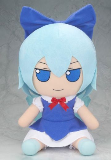 东方Project 布偶系列 琪露诺 毛绒绒琪露诺。（中尺寸）