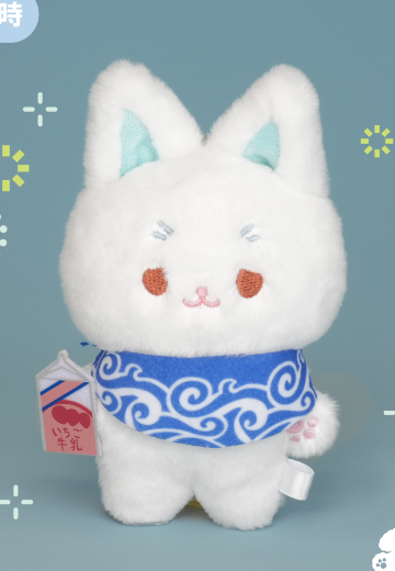 银魂 MINI-MOFU毛绒挂件 坂田银时 | Hpoi手办维基