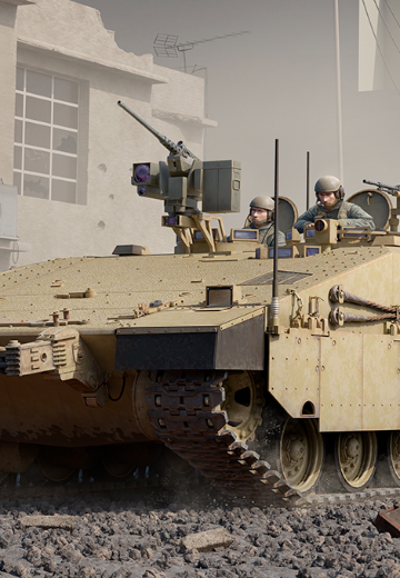 编号:84524 1/35 装甲车辆系列 以色列国防军“雌虎1”步兵战车