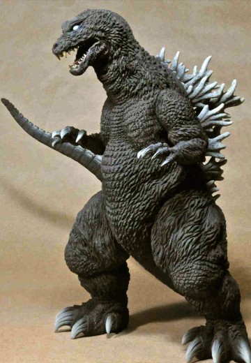 东宝30厘米系列 酒井祐司造型杰作 哥斯拉(2001) [哥斯拉·魔斯拉·基多拉 大怪兽总攻击] | Hpoi手办维基