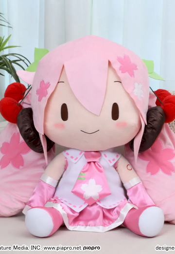 樱花未来  Fuwa Petit 可爱软绵绵玩偶 超大尺寸